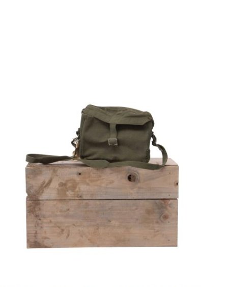 Plain military army satchel